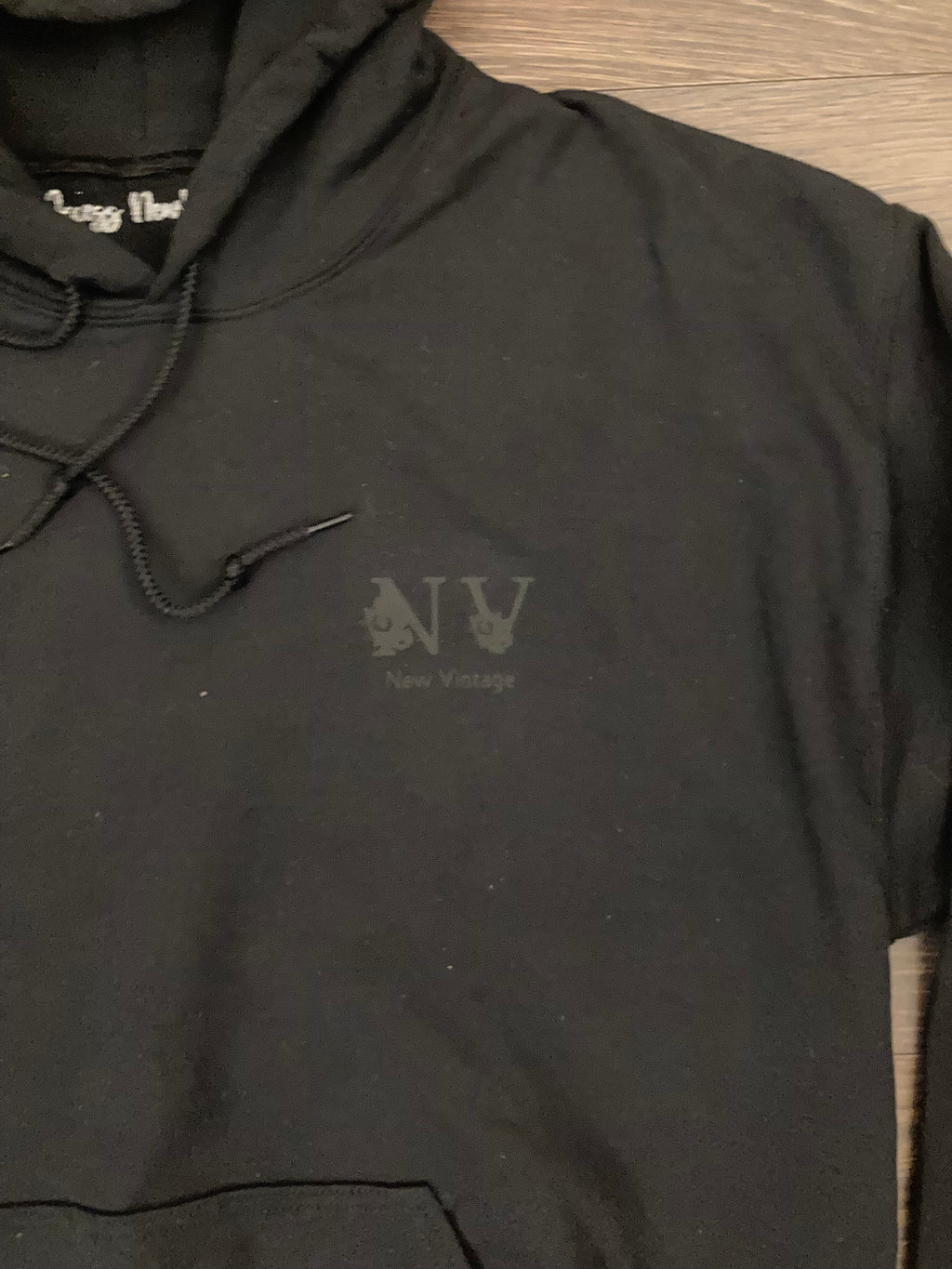 Accessnewvintage Black Hoodie